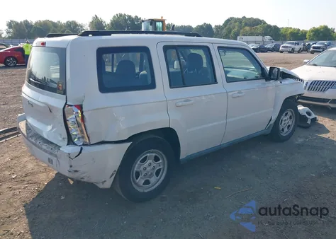 2010 Jeep Patriot Sport from USA, damaged, VIN 1J4NT2GB3AD553553